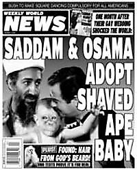 Das ist der Beweis. shaved ape baby